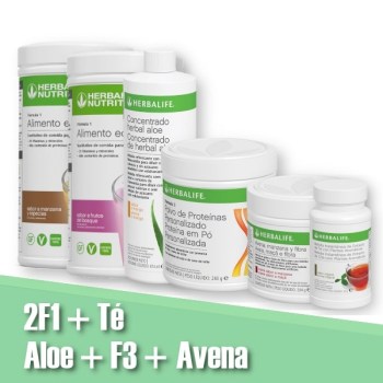 2 F1 | F3 | Té | Aloe vera | Avena