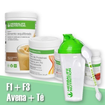 Batido | Té | Proteína F3 | Avena + Accesorios