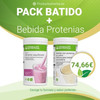 Batido F1 + Bebida de proteína