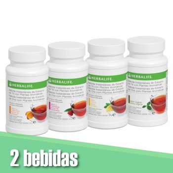 Pack 2 bebidas de té Herbalife