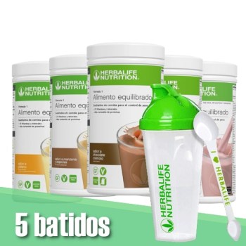 5 F1 + Accesorios Herbalife