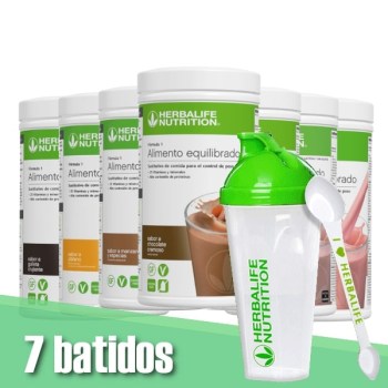 7 F1 + Accesorios Herbalife