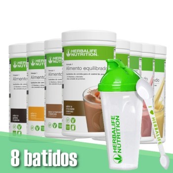 8 F1 + Accesorios Herbalife