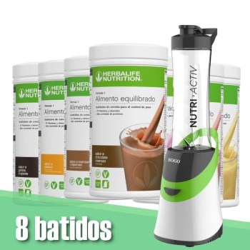 8 Fórmula 1 de Herbalife | Batidora con coctelera