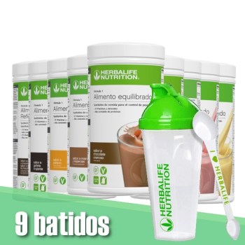 9 F1 + Accesorios Herbalife