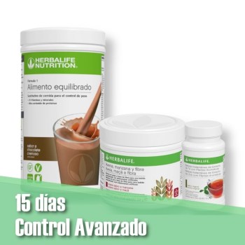 Pack avanzado | 15 días Herbalife control peso