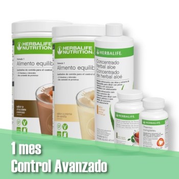 Pack avanzado control de peso Herbalife | 1 mes