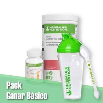 Pack básico Herbalife ganar + accesorios