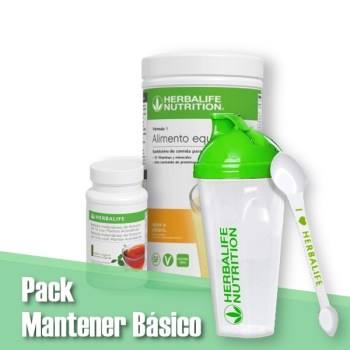 Pack básico Herbalife mantener + accesorios