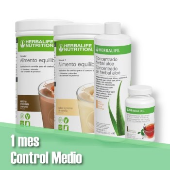 Pack medio control de peso Herbalife | 1 mes