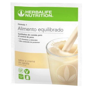 Sobres de batido Herbalife fórmula 1